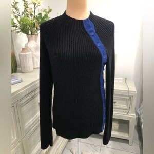 Armani Exchange Black and Blue Crew Neck Sweater (Perfect Conditions and Color)